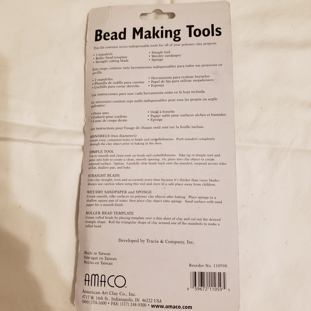 Amaco Bead Making Tools Set - Picture 3 of 3